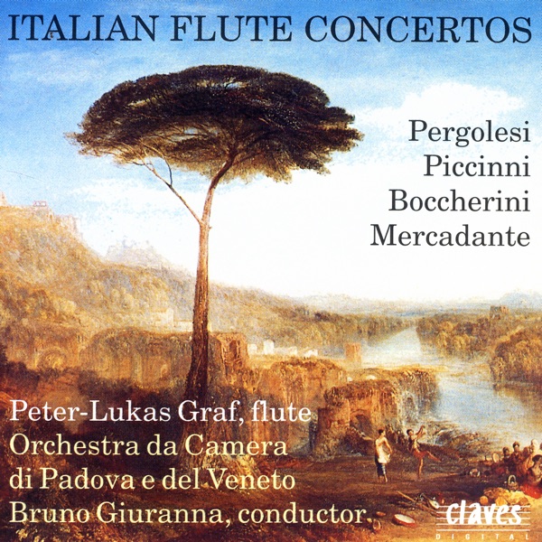 Italian Flute Concertos album cover