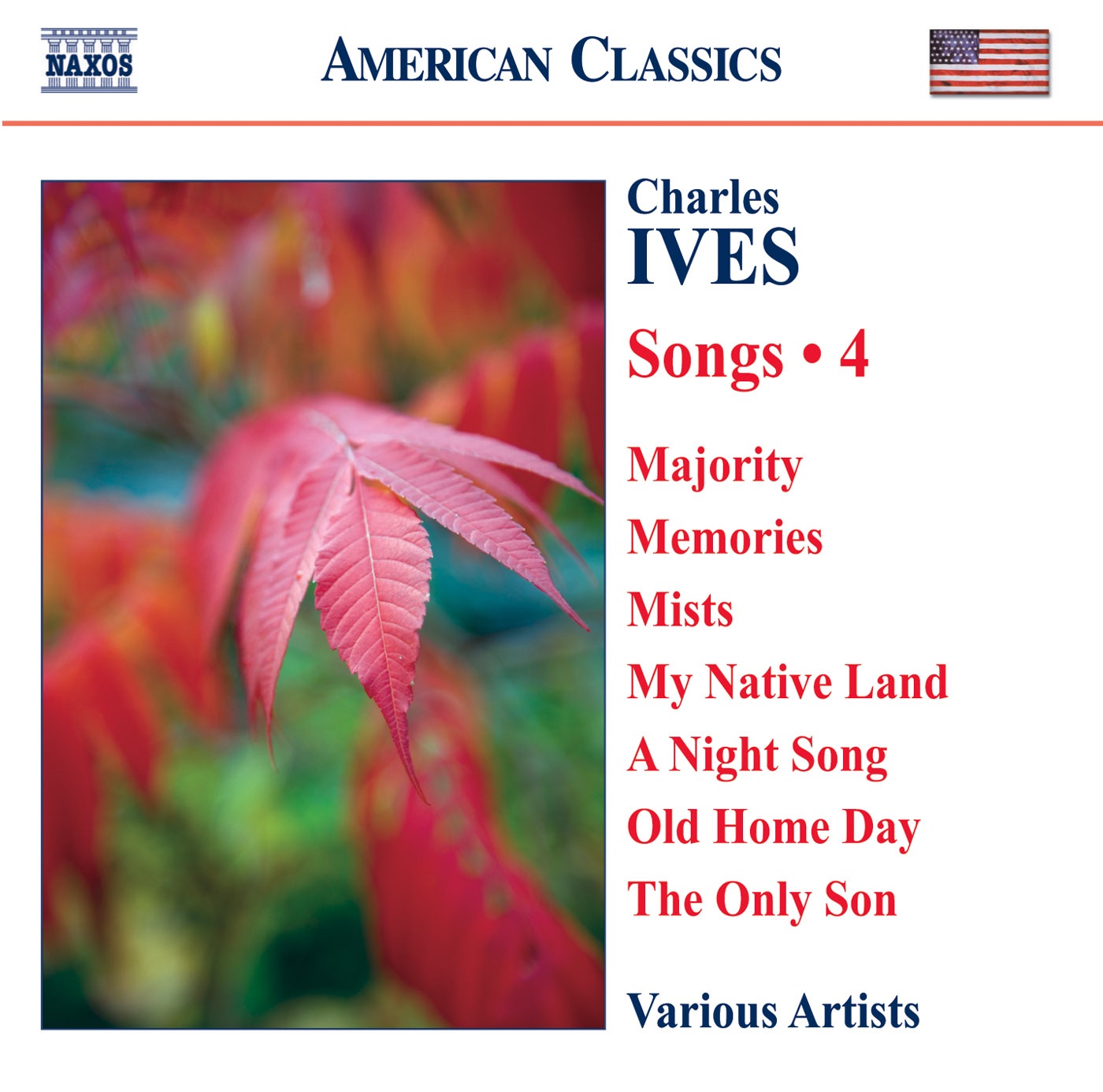 Ives: Songs, Vol. 4 album cover