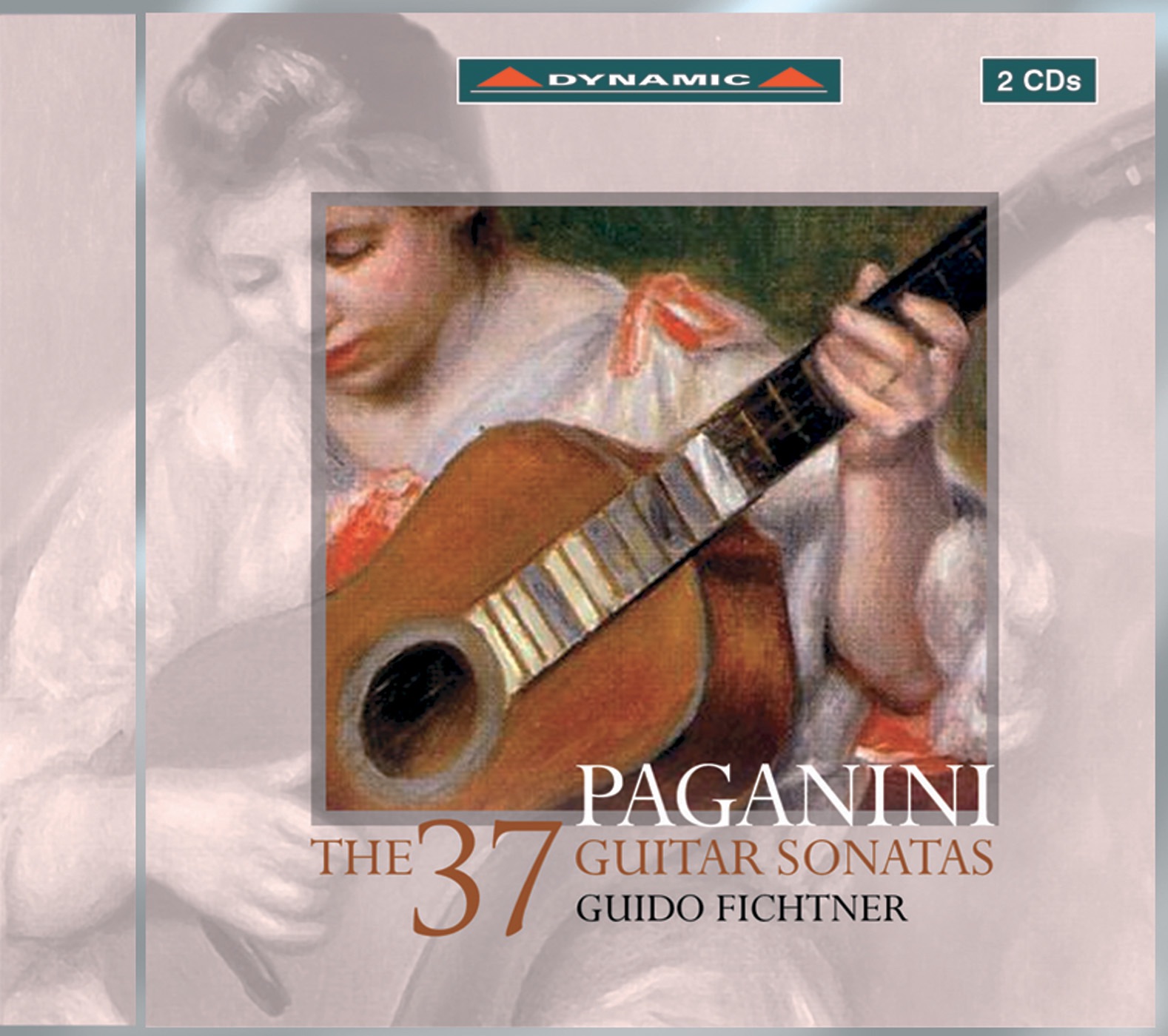 Paganini: Guitar Sonatas Nos. 1-37 album cover
