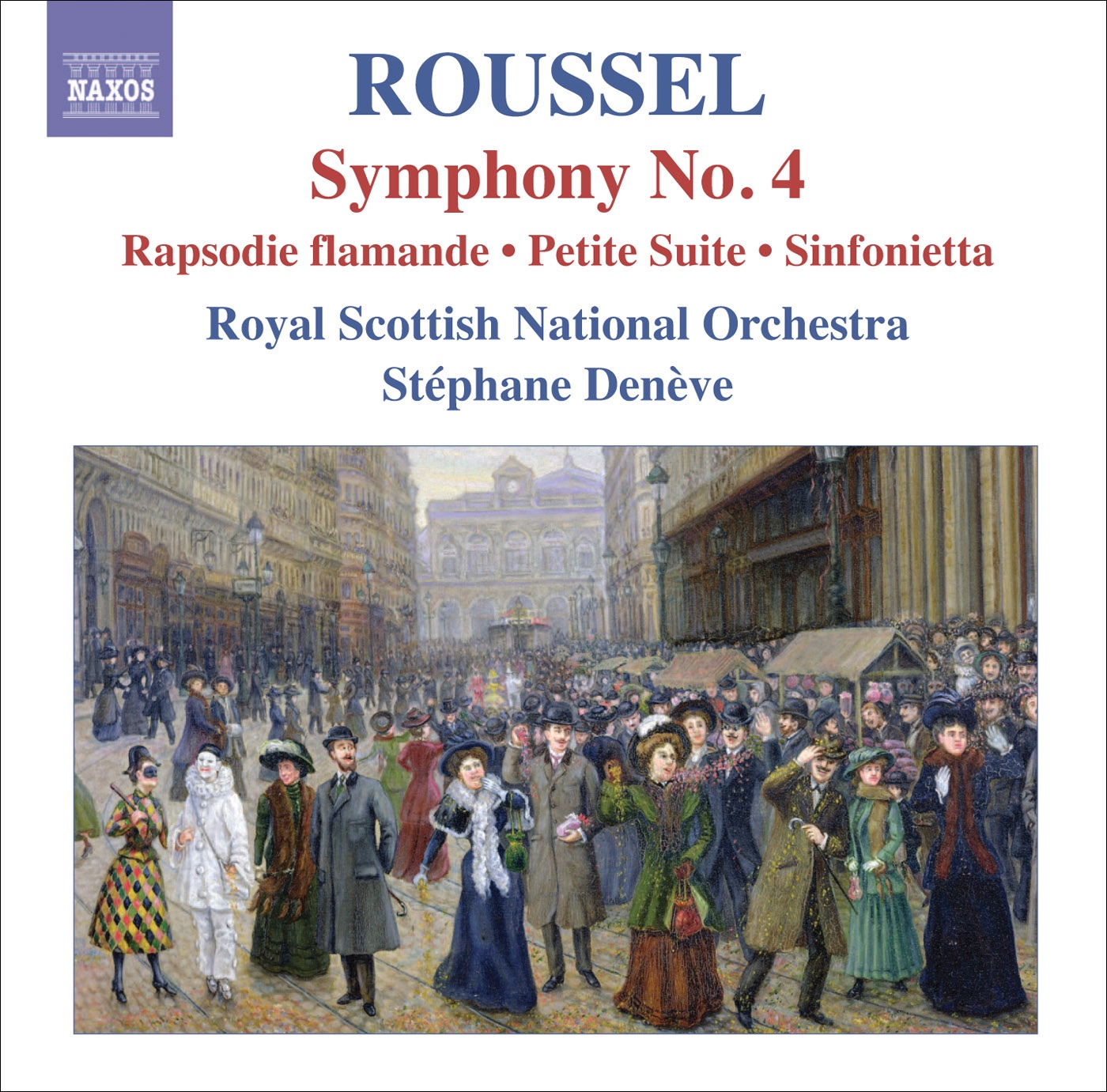 Roussel, A.: Symphony No. 4 album cover