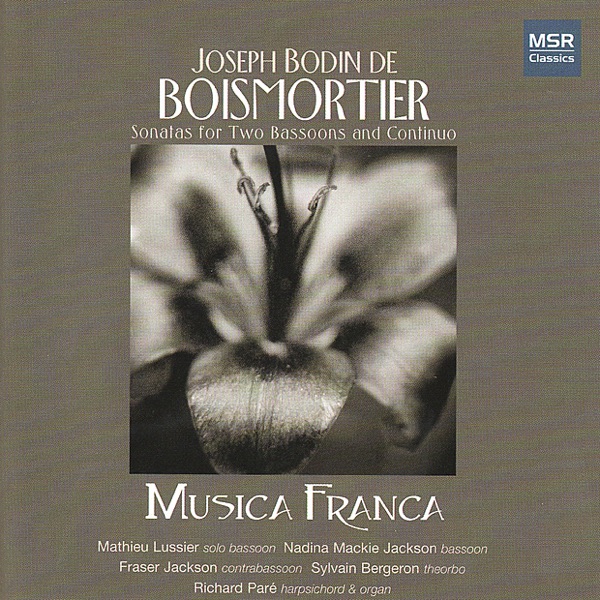 Boismortier: Sonatas for Two Bassoons and Continuo album cover