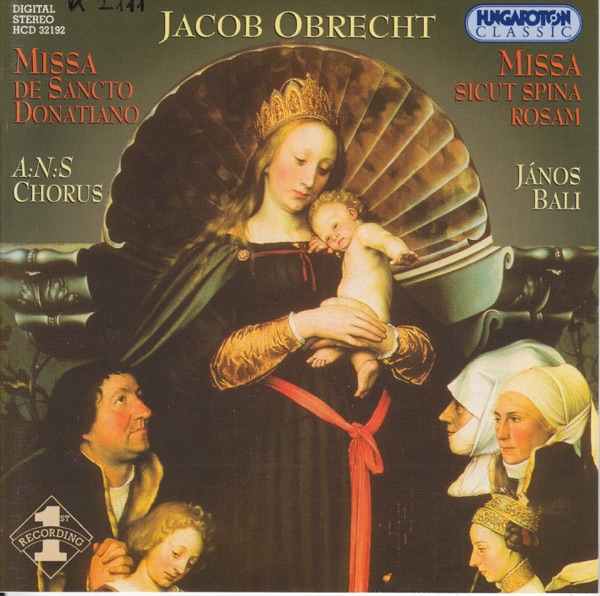 Missa De Sancto Donatio, Missa Sicut spina rosam album cover