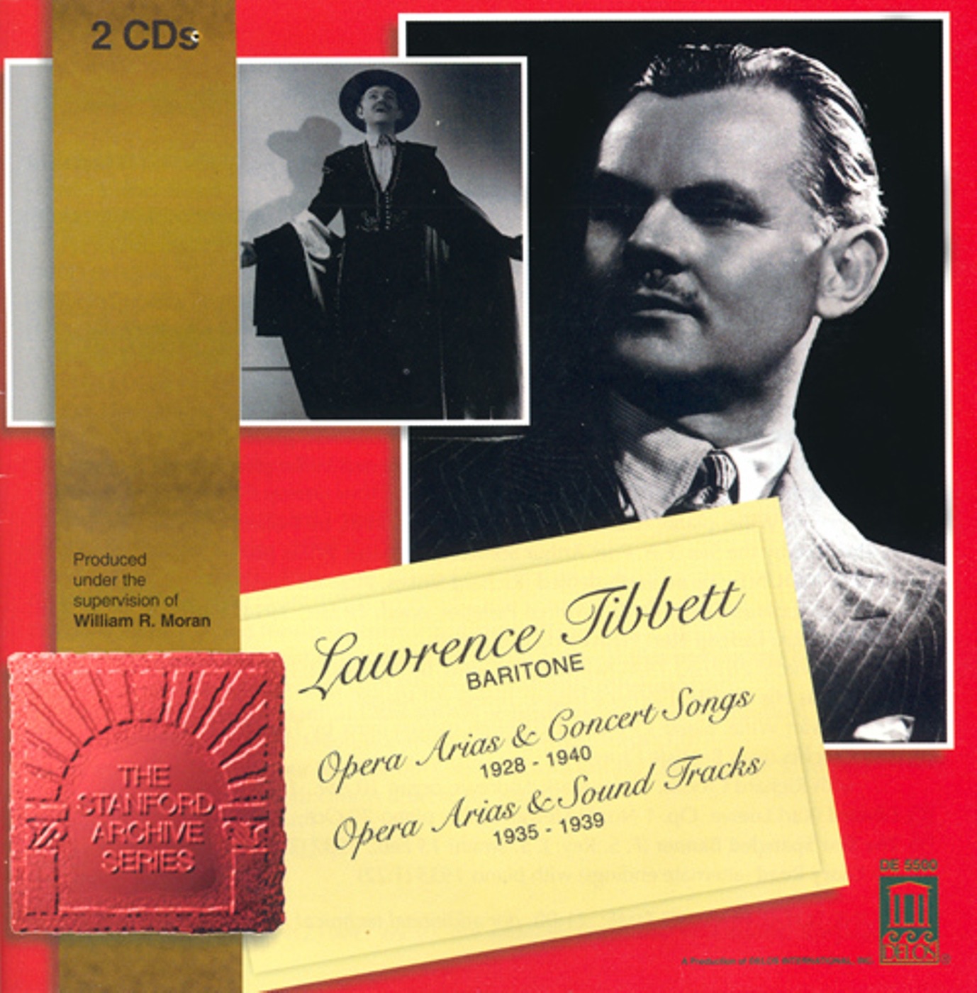 Opera Arias - Songs (Baritone): Tibbett, Lawrence - Bizet, G. - Leoncavallo, R. - Rossini, G. - Spea album cover