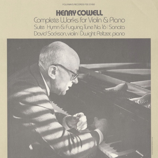 Henry Cowell's Complete Works for Violin and Piano album cover