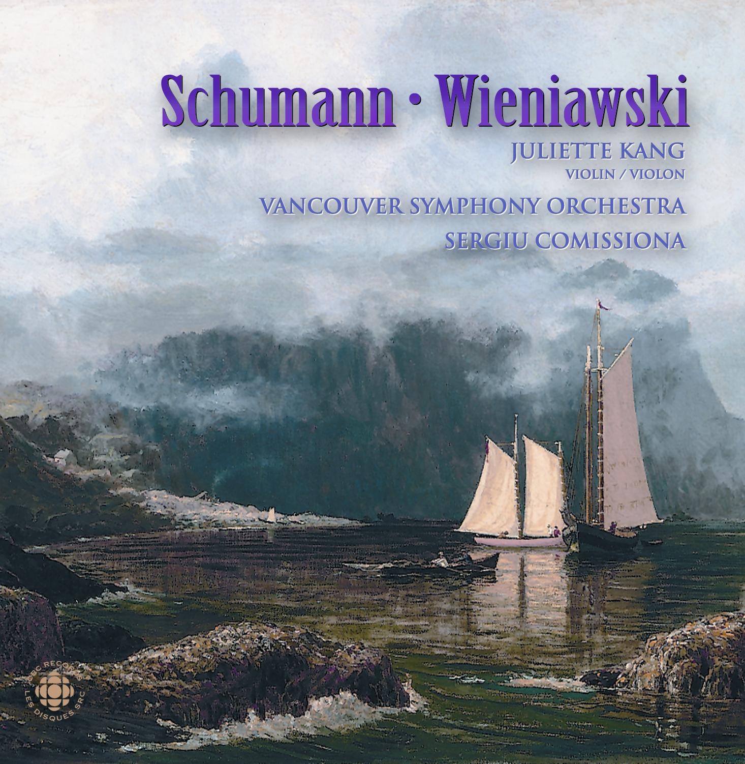 Wieniawski & Schumann: Violin Concertos album cover