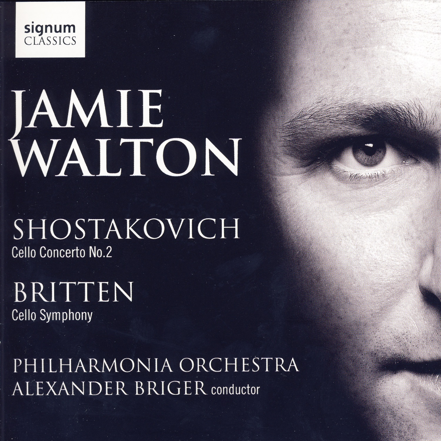 Shostakovich: Cello Concerto No. 2 - Britten: Cello Symphony album cover