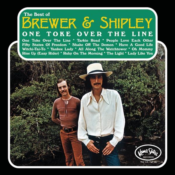 The Best of Brewer & Shipley - One Toke Over the Line album cover