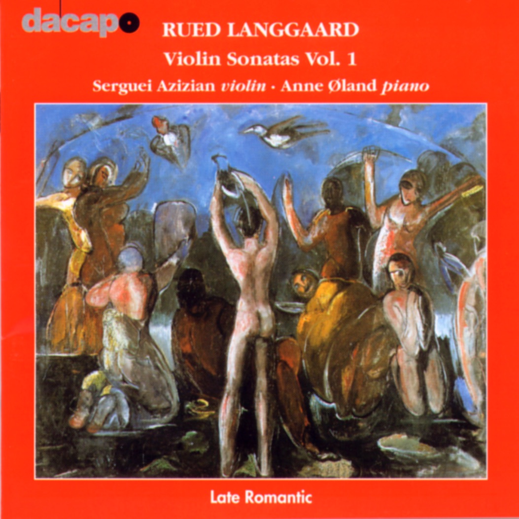 Langgaard: Violin Sonatas album cover