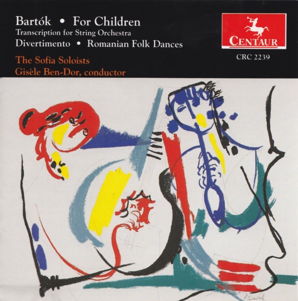 Bartok, B.: For Children - Divertimento - Romanian Folk Dances album cover