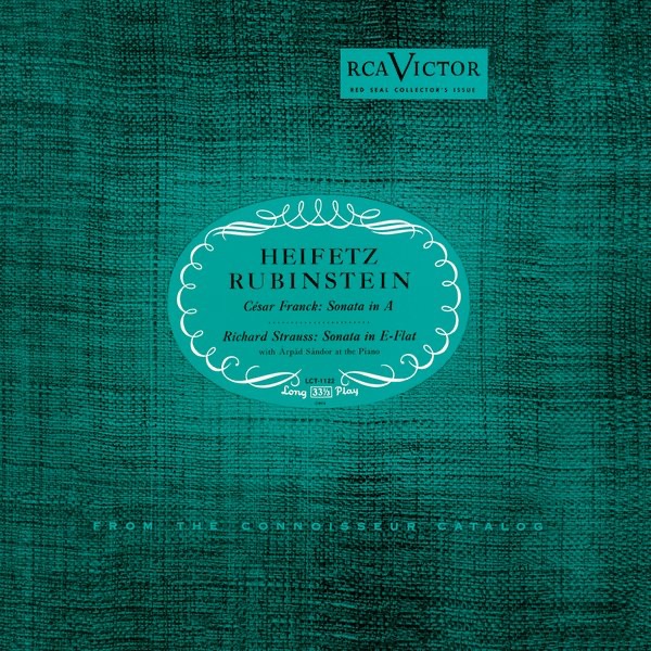 Franck: Sonata for Violin and Piano in A - Strauss: Sonata in E-Flat, Op. 18 album cover