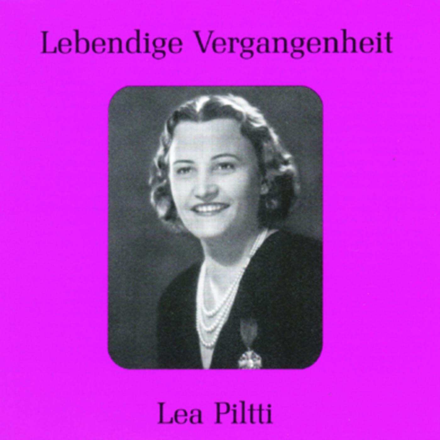 Lebendige Vergangenheit - Lea Piltti album cover