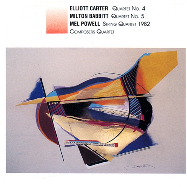 American String Quartets of the Late 20th Century album cover
