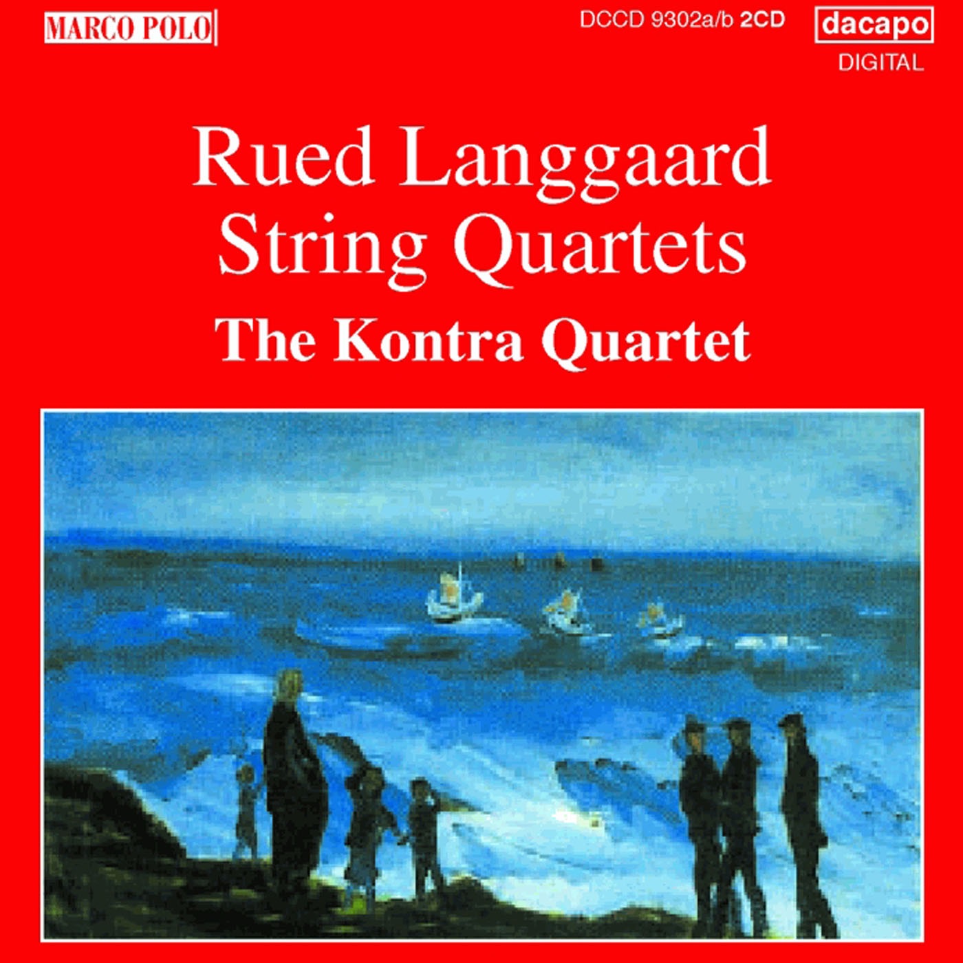 Langgaard: String Quartets album cover