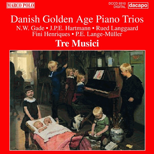 Danish Golden Age Piano Trios album cover