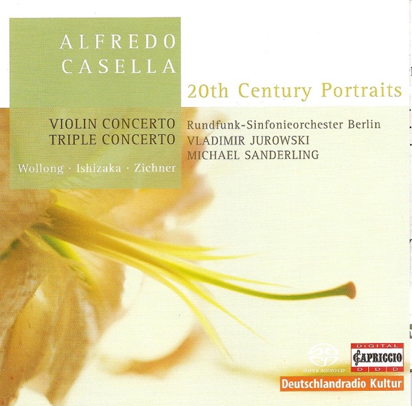 Casella: Triple Concerto, Op. 56 & Violin Concerto, Op. 48 album cover