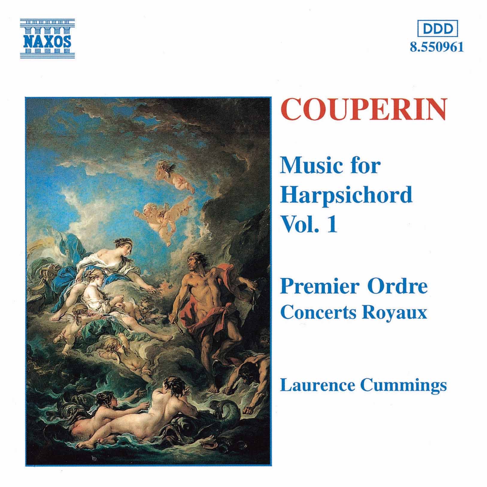 Couperin, F.: Music for Harpsichord, Vol. 1 album cover