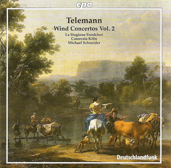 Telemann: Wind Concertos, Vol. 2 - Twv 51:F1, 51:G1, 52:C1, 52:D1, 53:D1 album cover