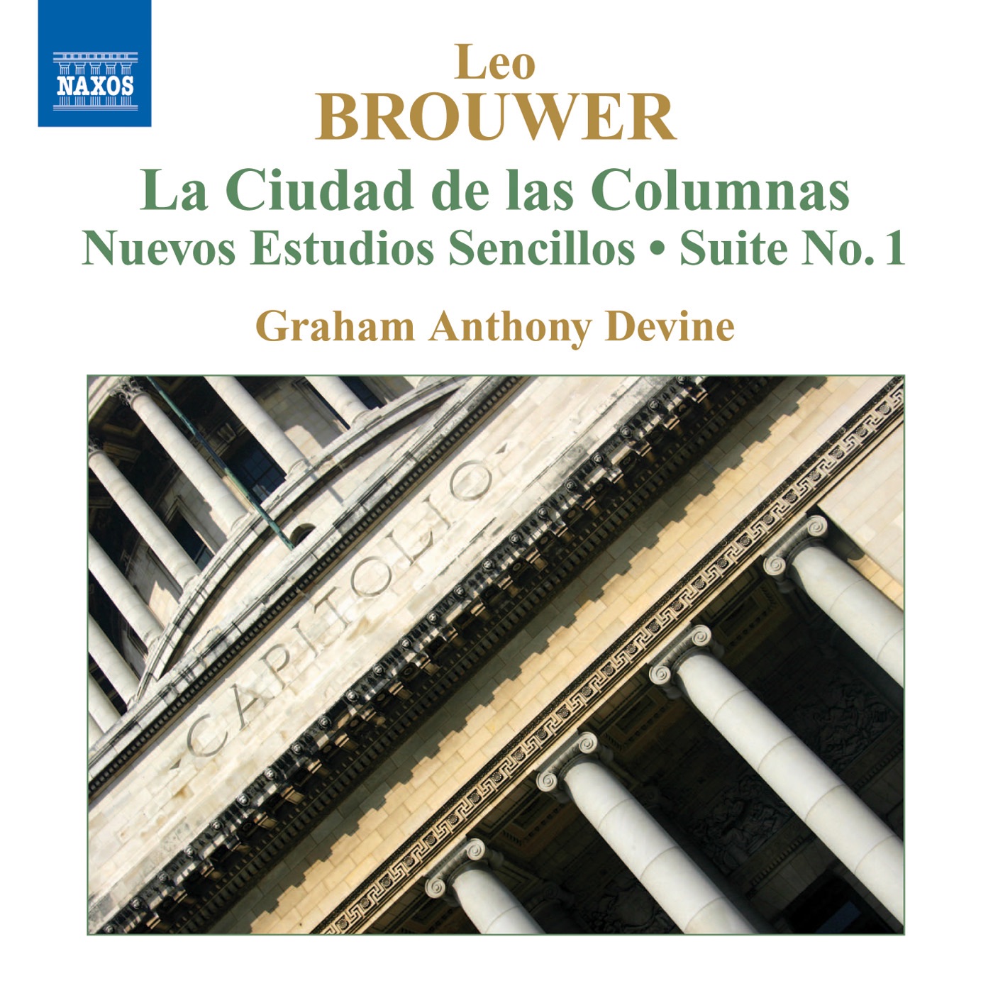 Guitar Music of Leo Brouwer, Vol. 4 album cover