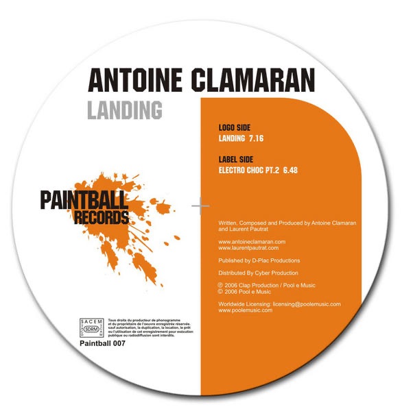 Landing / Electro Choc, Pt. 2 - Single album cover