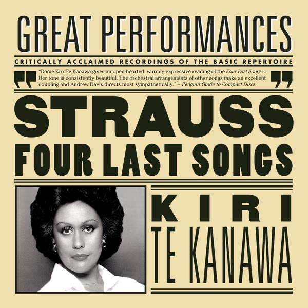 R. Strauss: Four Last Songs; Orchestral Songs album cover