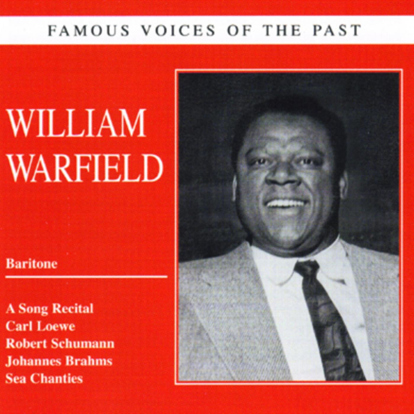 Famous Voices of the Past: William Warfield album cover