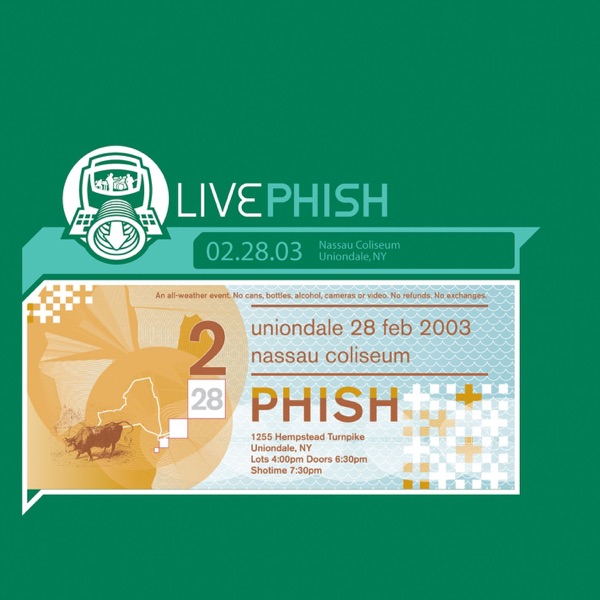 Live Phish 2.28.03 (Nassau Coliseum - Uniondale, NY) album cover