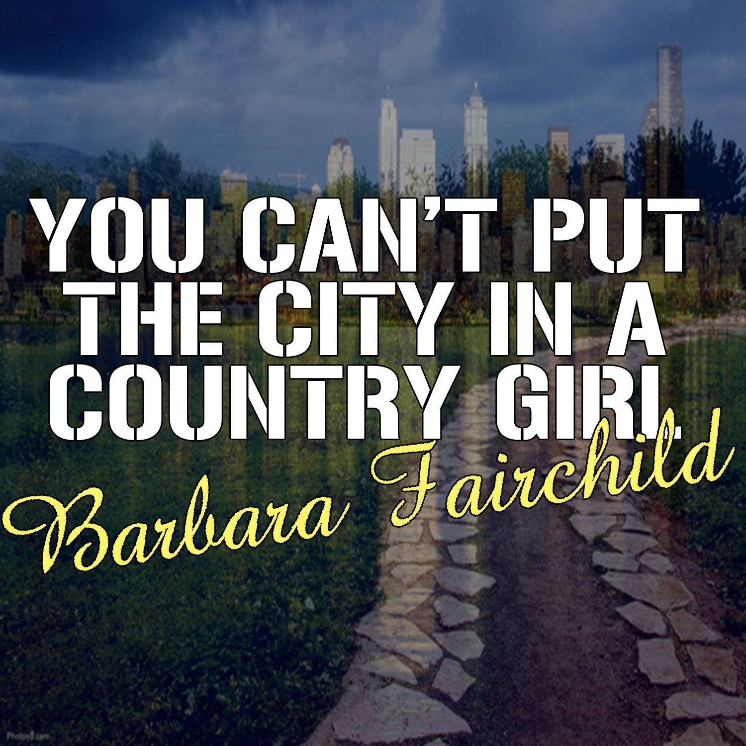 You Can't Put the City In a Country Girl album cover
