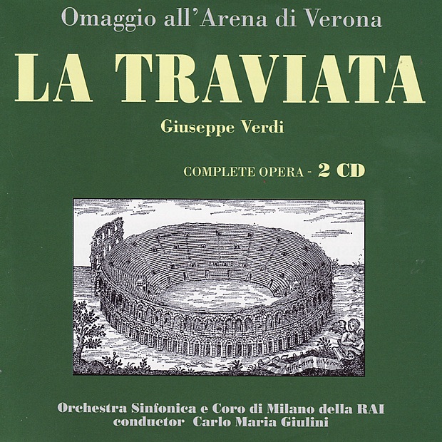 Verdi: La Traviata album cover