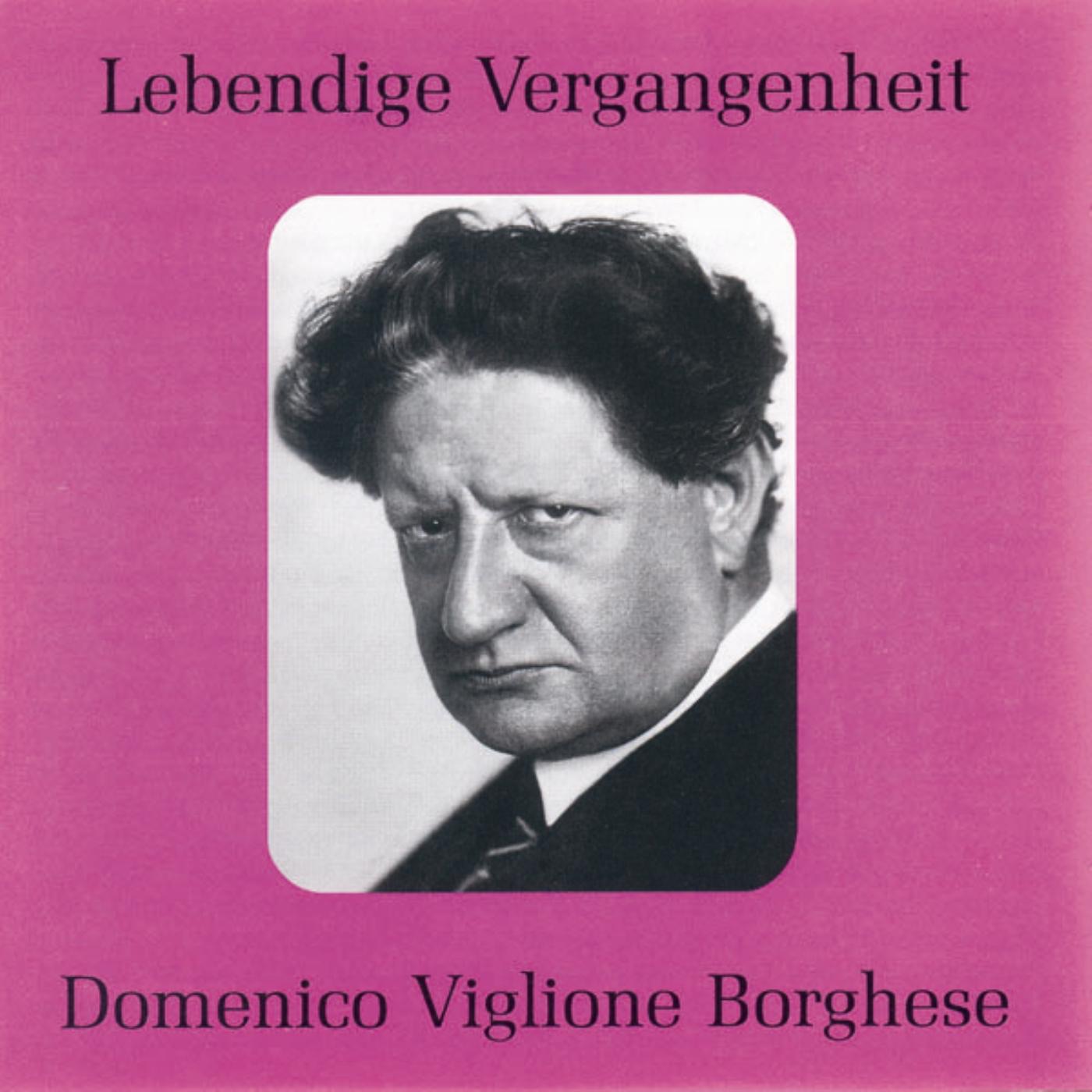 Lebendige Vergangenheit - Domenico Viglione Borghese album cover
