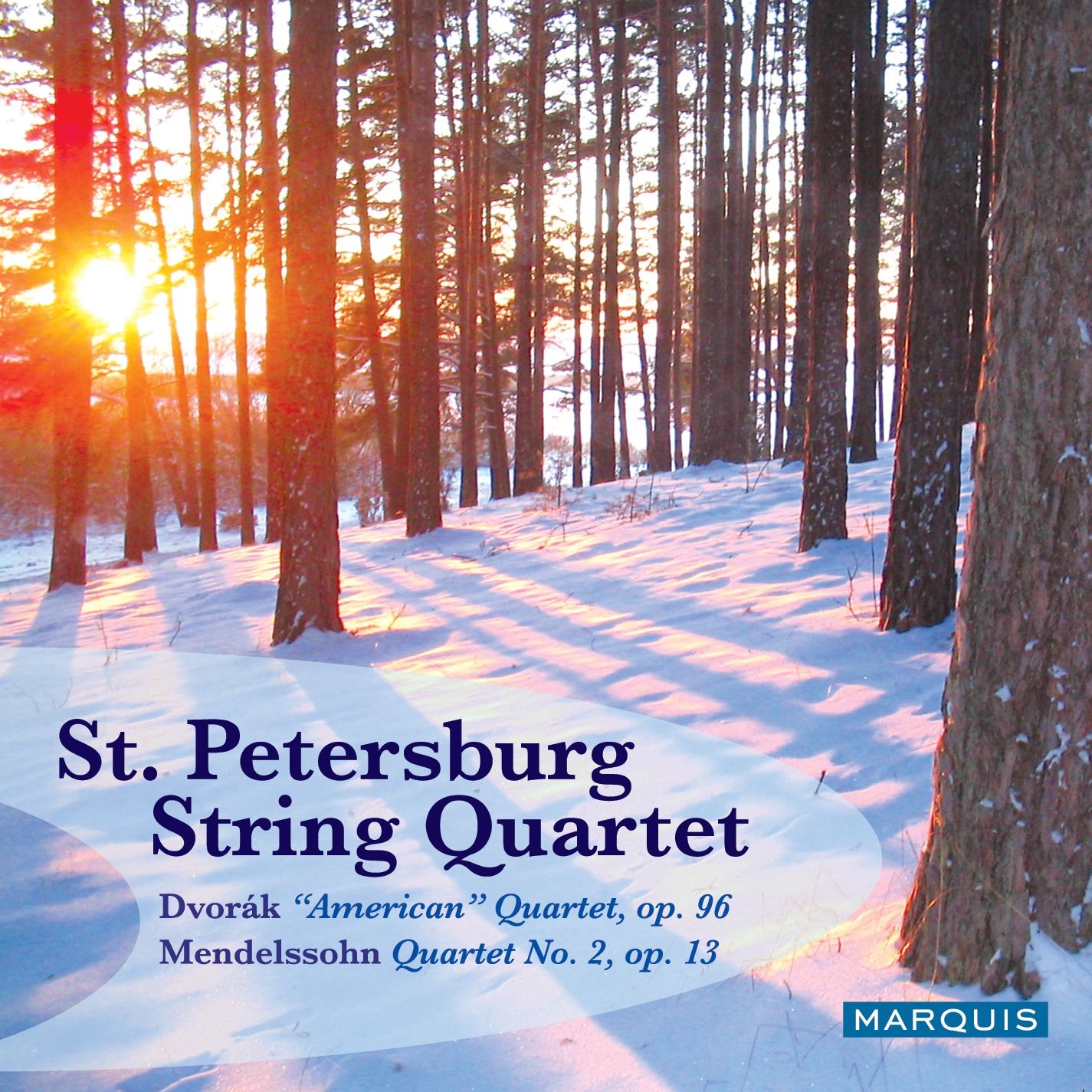 Dvořák: American Quartet - Mendelssohn: String Quartet No. 2 album cover