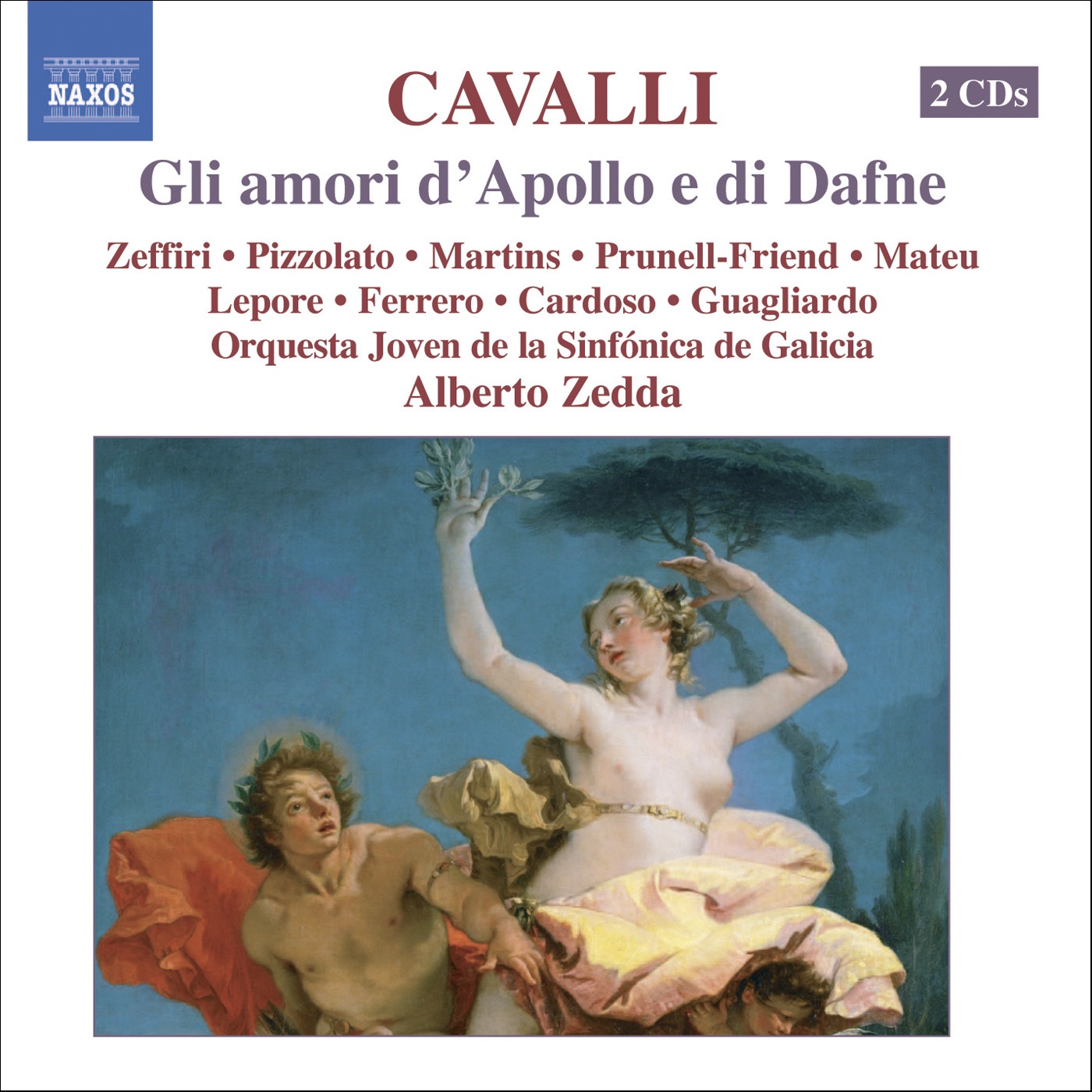 Cavalli: Gli amori d'Apollo e di Dafne album cover