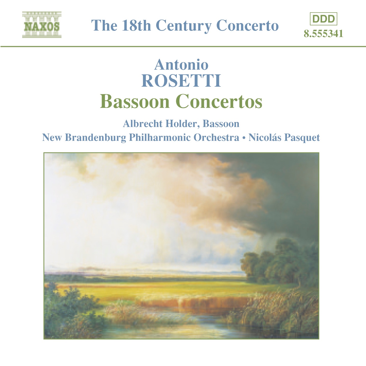 Rosetti: Bassoon Concertos album cover