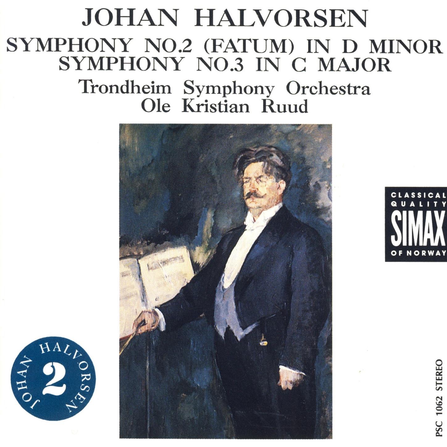 Halvorsen: Symphonies No. 2 & 3 album cover