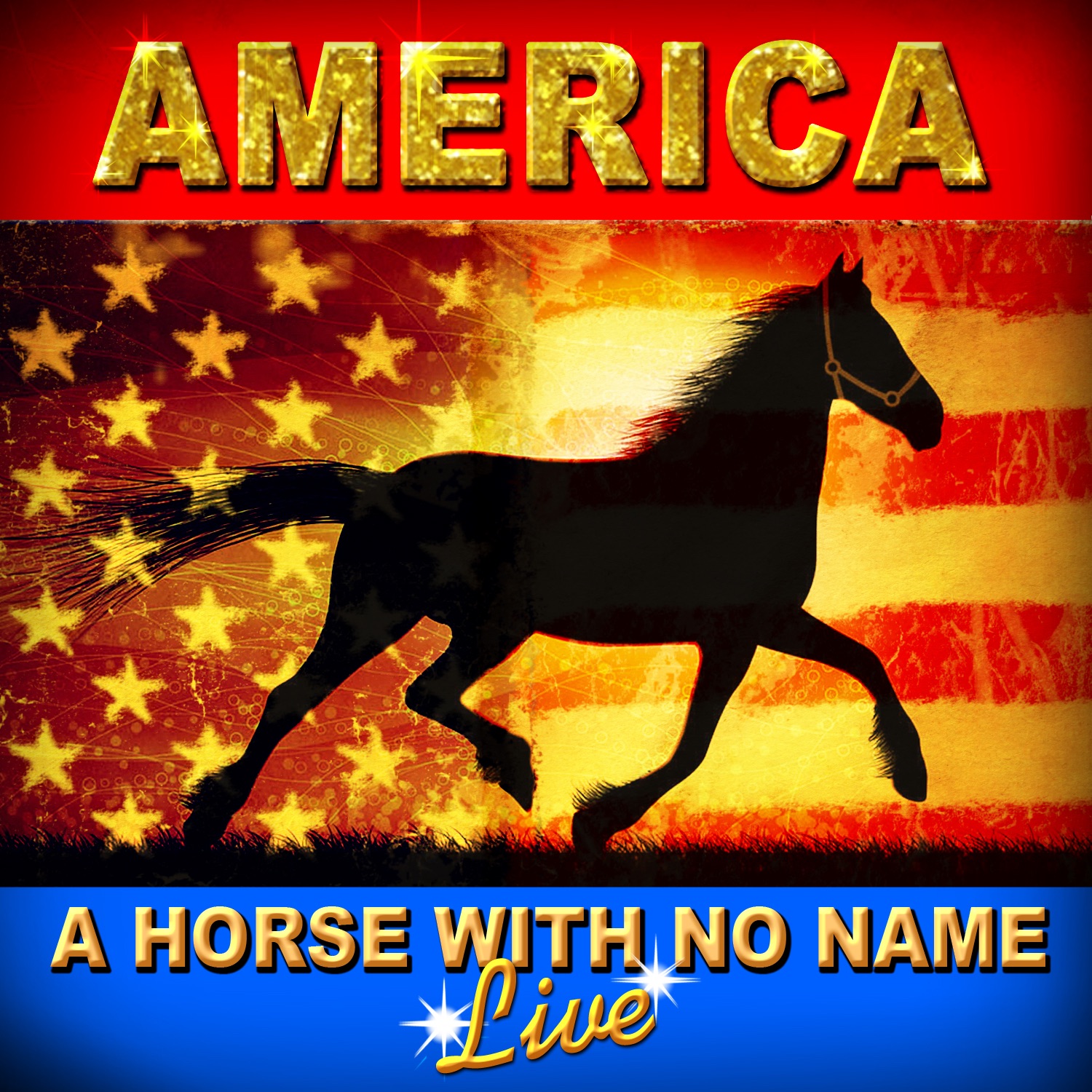 A Horse With No Name - Live - EP album cover