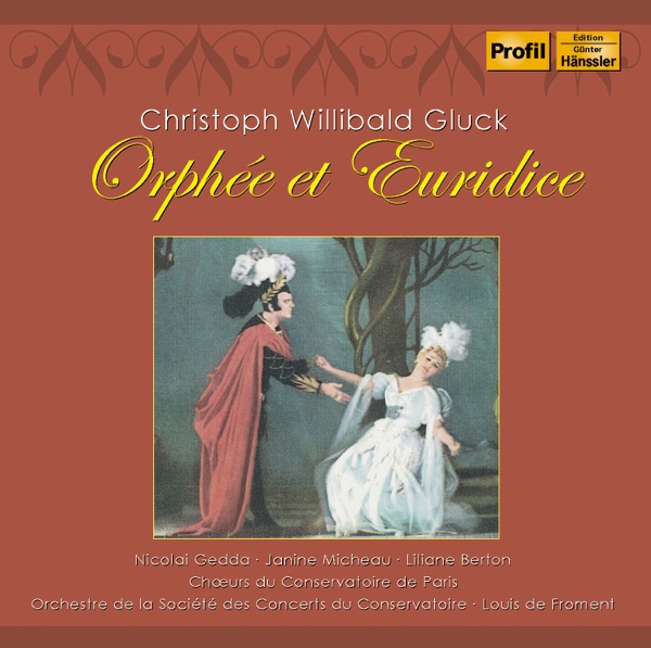 Gluck, C.W.: Orfeo Ed Euridice [Opera] album cover