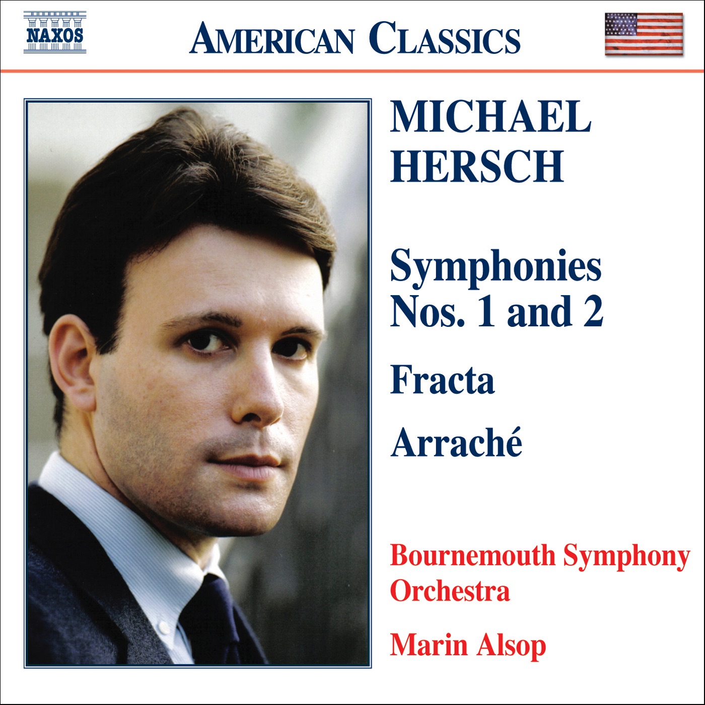 Hersch: Symphonies Nos. 1 & 2, Fracta, Arrache album cover