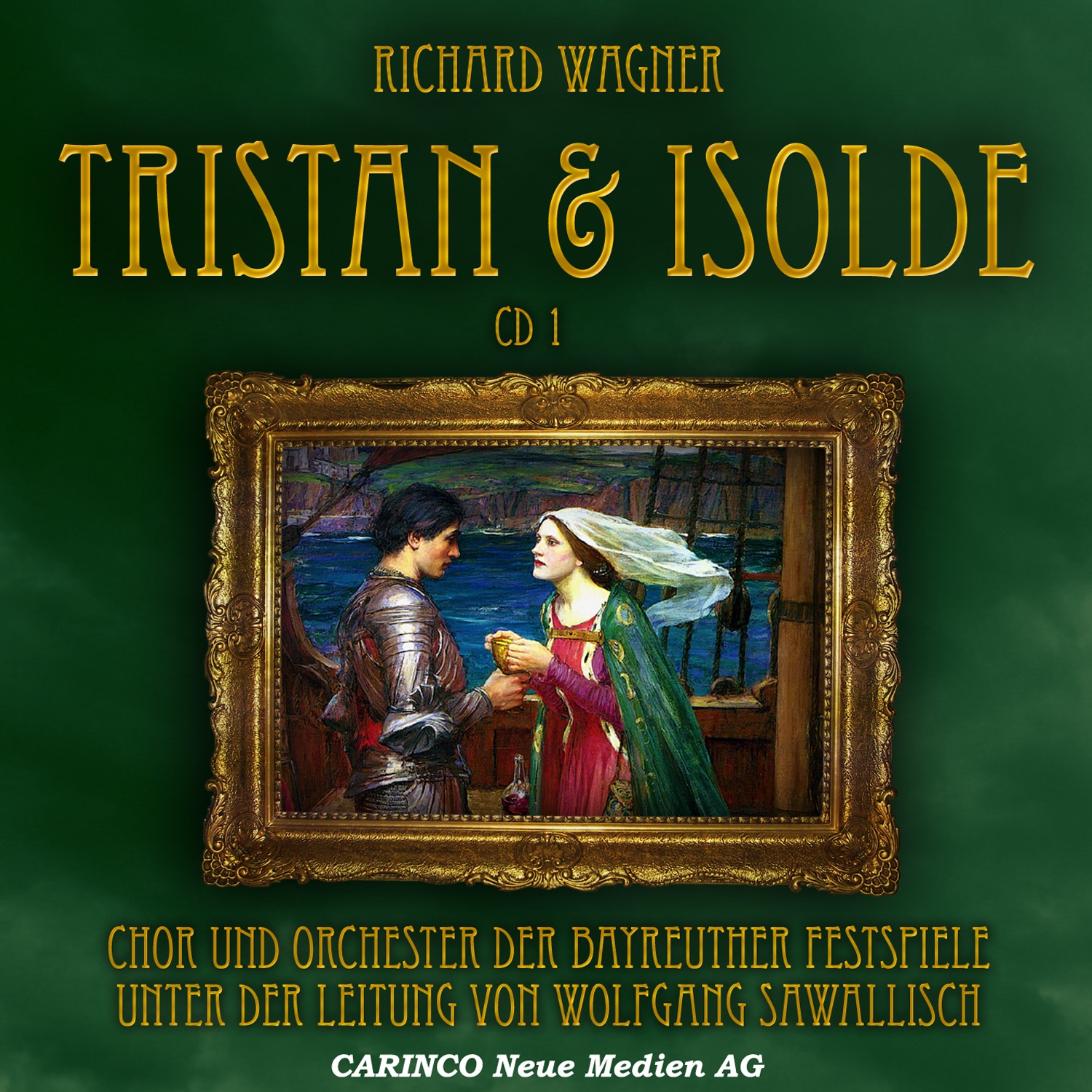Wagner: Tristan & Isolde, Vol. 1 album cover