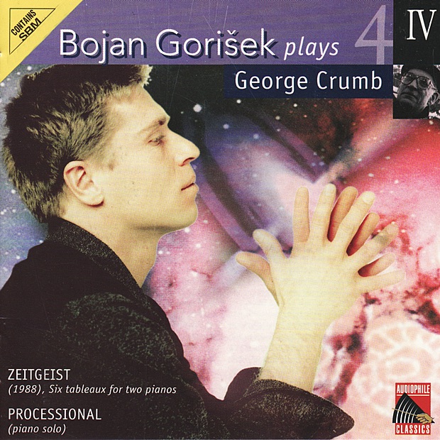 Bojan Gorišek Plays George Crumb album cover