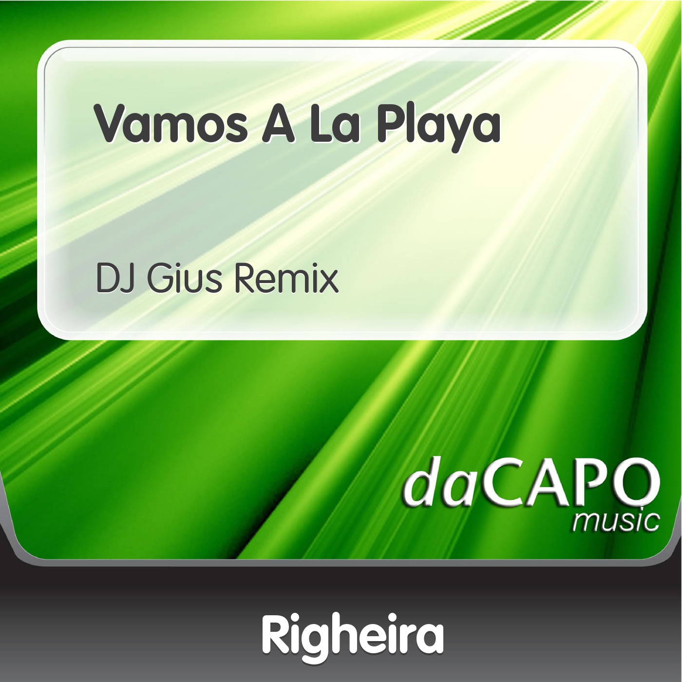 Vamos a la Playa - Single album cover
