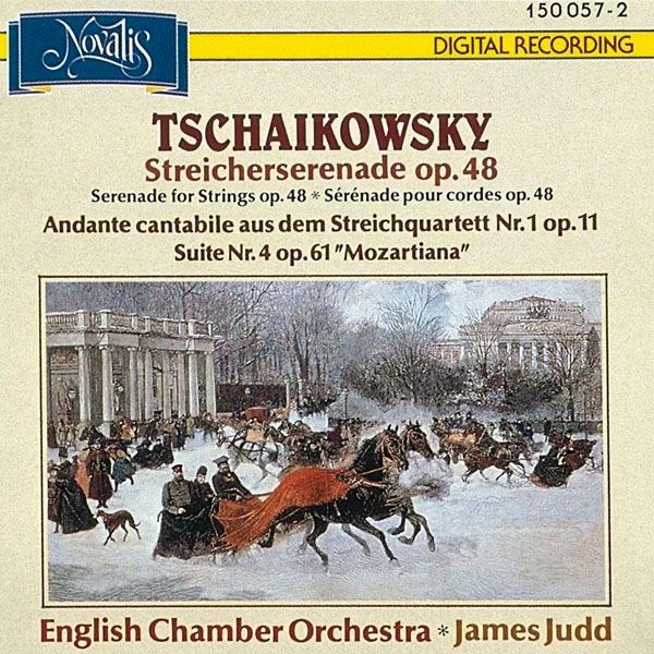 Tchaikovsky: Serenade for Strings Op. 48, Suite Mozartiana, Andante Cantabile from the String Quarte album cover