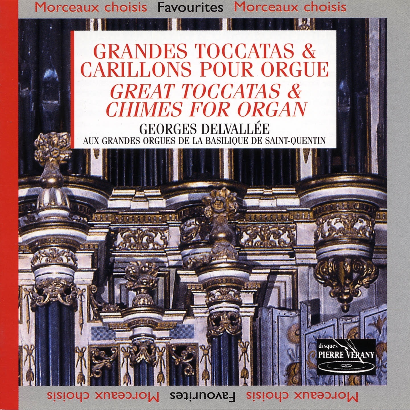 Grandes Toccatas & carillons pour orgue album cover