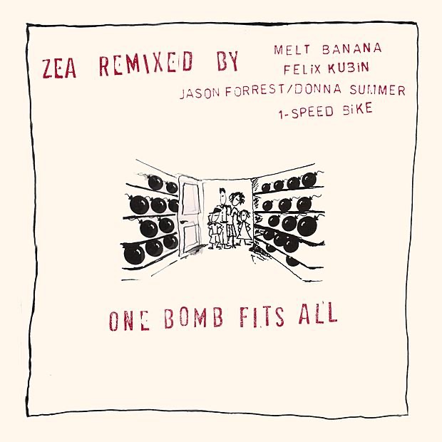 One Bomb Fits All - Zea Remixed - EP (Vinyl) album cover