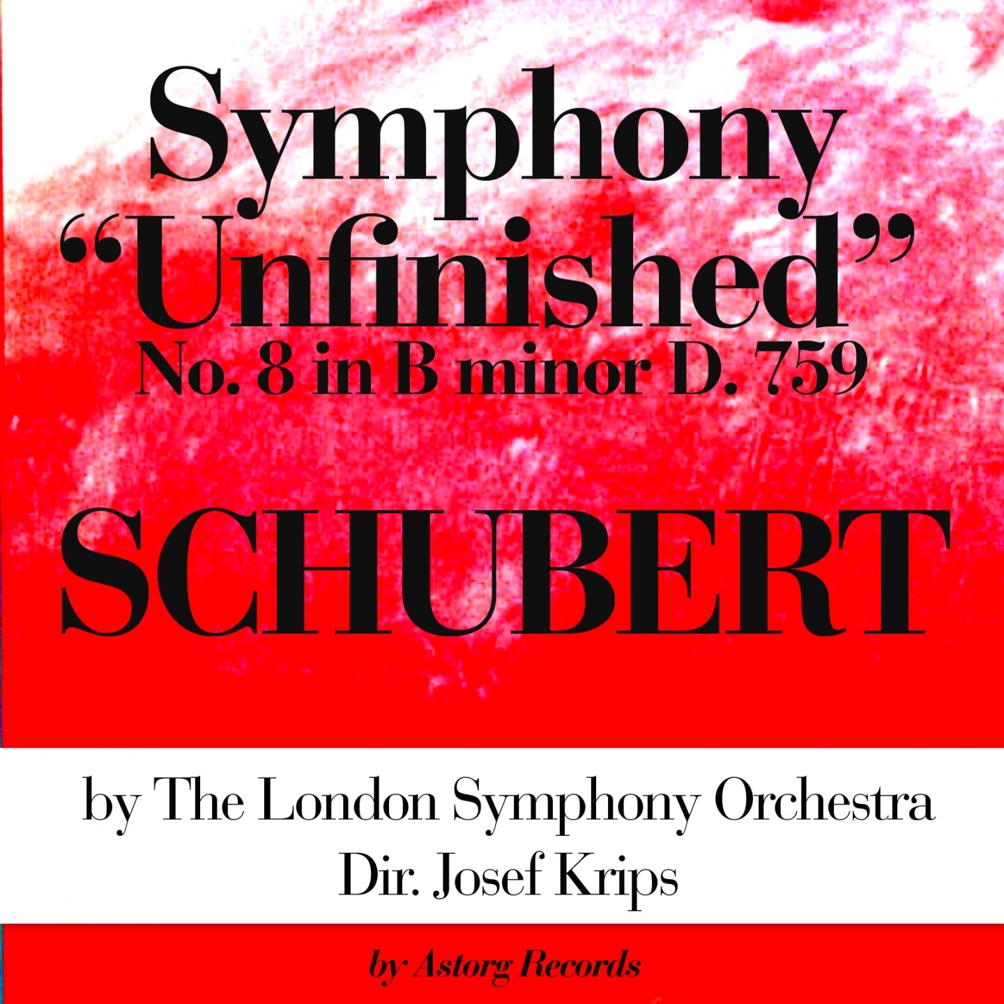 Franz Schubert : Symphony No. 8 In B Minor 'Unfinished', D. 759 - EP album cover