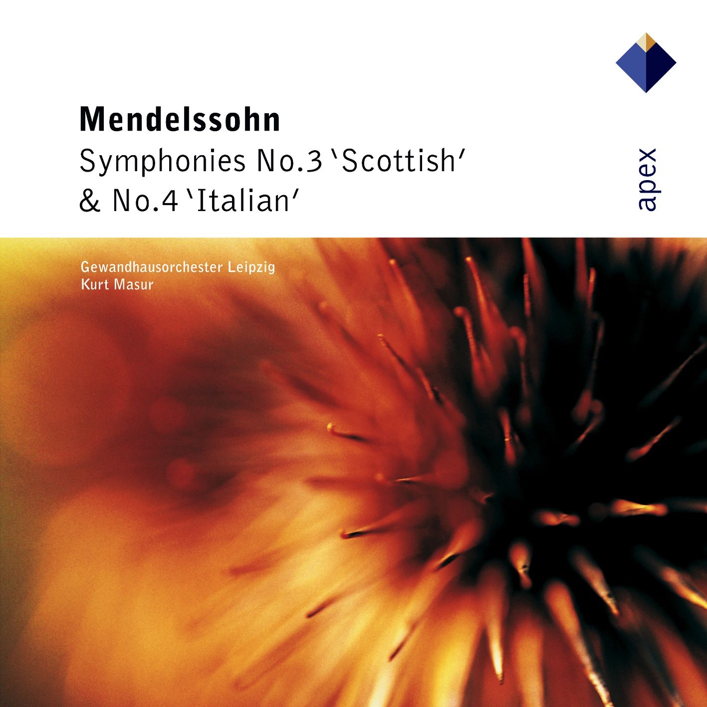 Mendelssohn: Symphonies Nos. 3 & 4 album cover