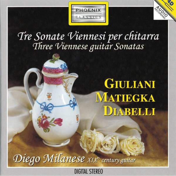 Tre Sonate Viennesi per chitarra  (XIX Century Guitar) album cover