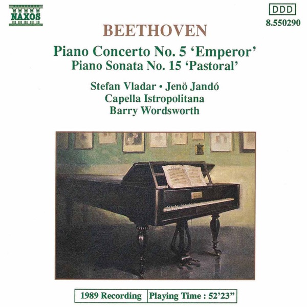 Beethoven: Piano Concerto No. 5, Op. 73 & Piano Sonata No. 15, Op. 28 album cover