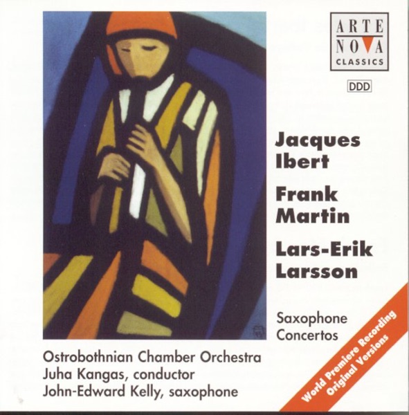 Ibert - Martin - Lasson: Saxophon Concertos album cover