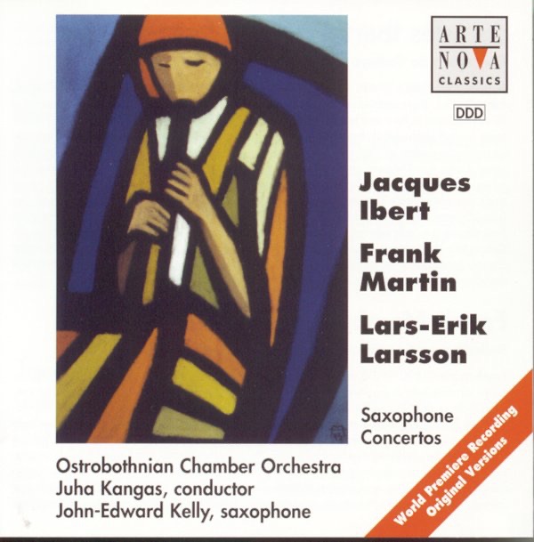 Ibert - Martin - Lasson: Saxophon Concertos album cover