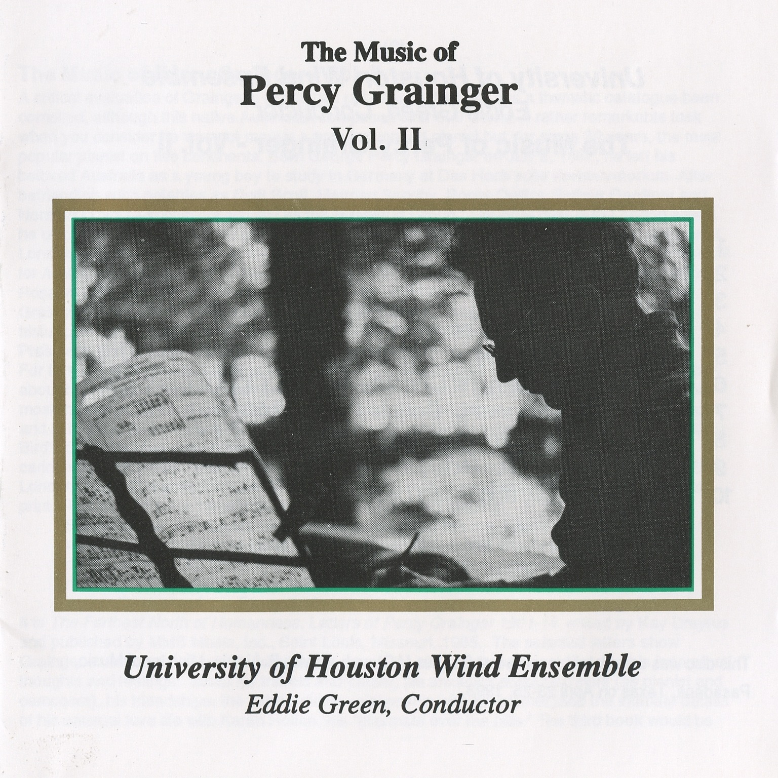 Grainger: The Music of Percy Grainger, Vol. II album cover