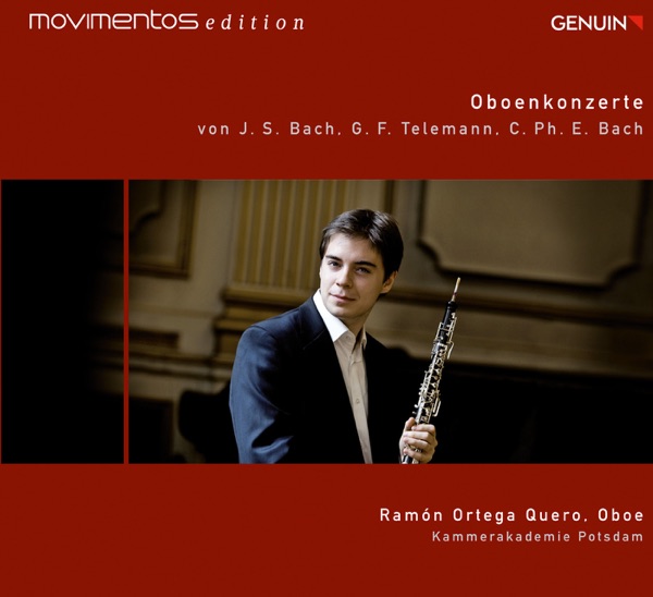 J.S. Bach, Telemann & C.P.E. Bach: Oboe Concertos (Movimentos Edition) album cover